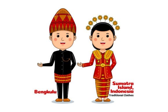 Bengkulu Traditional Cloth Welcome 01: A Creative Asset