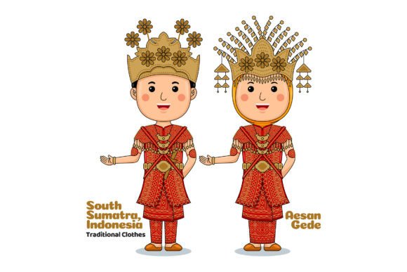 Exploring South Sumatra Ethnic Cloth Welcome 01: A Versatile Asset for Visual Branding