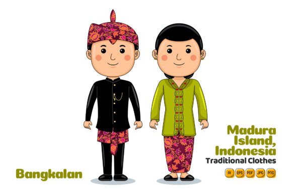 Madura Indonesia Traditional Cloth 01: Your Ultimate Design Asset