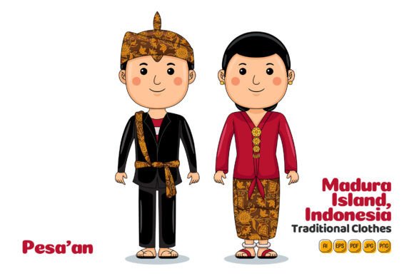 Madura Indonesia Traditional Cloth 02: A Versatile Digital Asset for Modern Creators