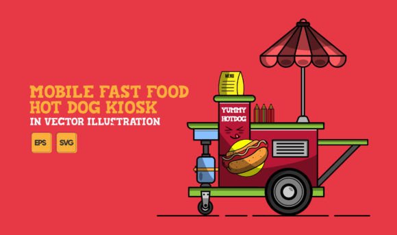 Premium Fast Food Illustrations for Branding