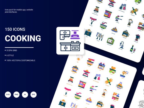 The Cooking Icon Pack: An Evaluation for Designers and Developers