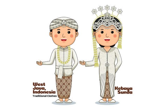 West Java Traditional Cloth Welcome 01: A Vector Resource for Modern Branding